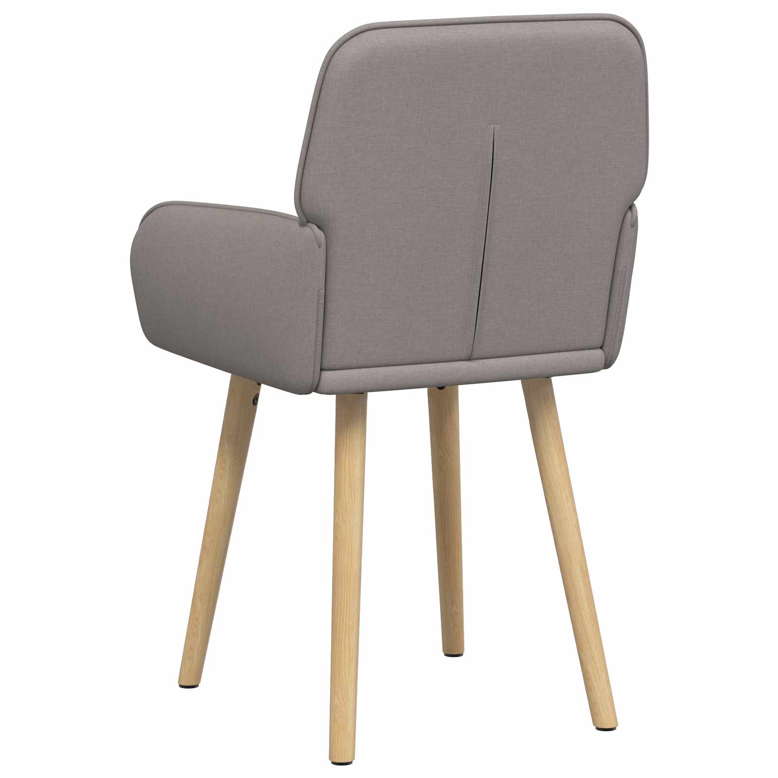 Eettafelstoelen 6 pcs Stof Taupe 56,5 x 50 x 87,5 cm is nu te koop bij PeponiXL, paradijselijk wonen!