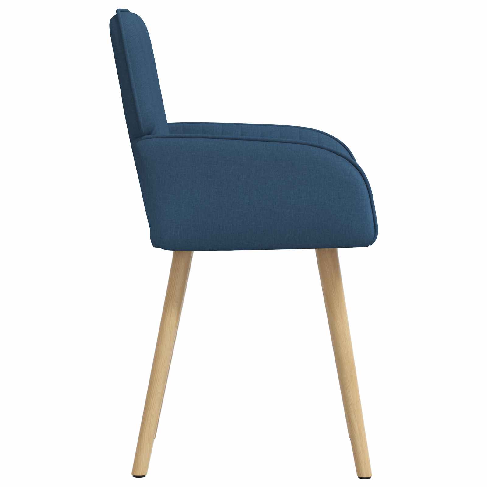 Eettafelstoelen 6 pcs Stof Blauw 56,5 x 50 x 87,5 cm is nu te koop bij PeponiXL, paradijselijk wonen!