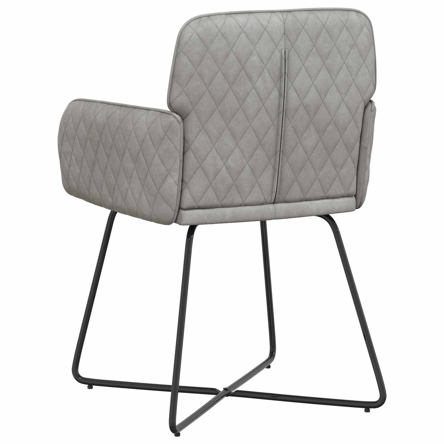 Eettafelstoelen 4 pcs fluweel Lichtgrijs 59 x 56,5 x 86 cm is nu te koop bij PeponiXL, paradijselijk wonen!