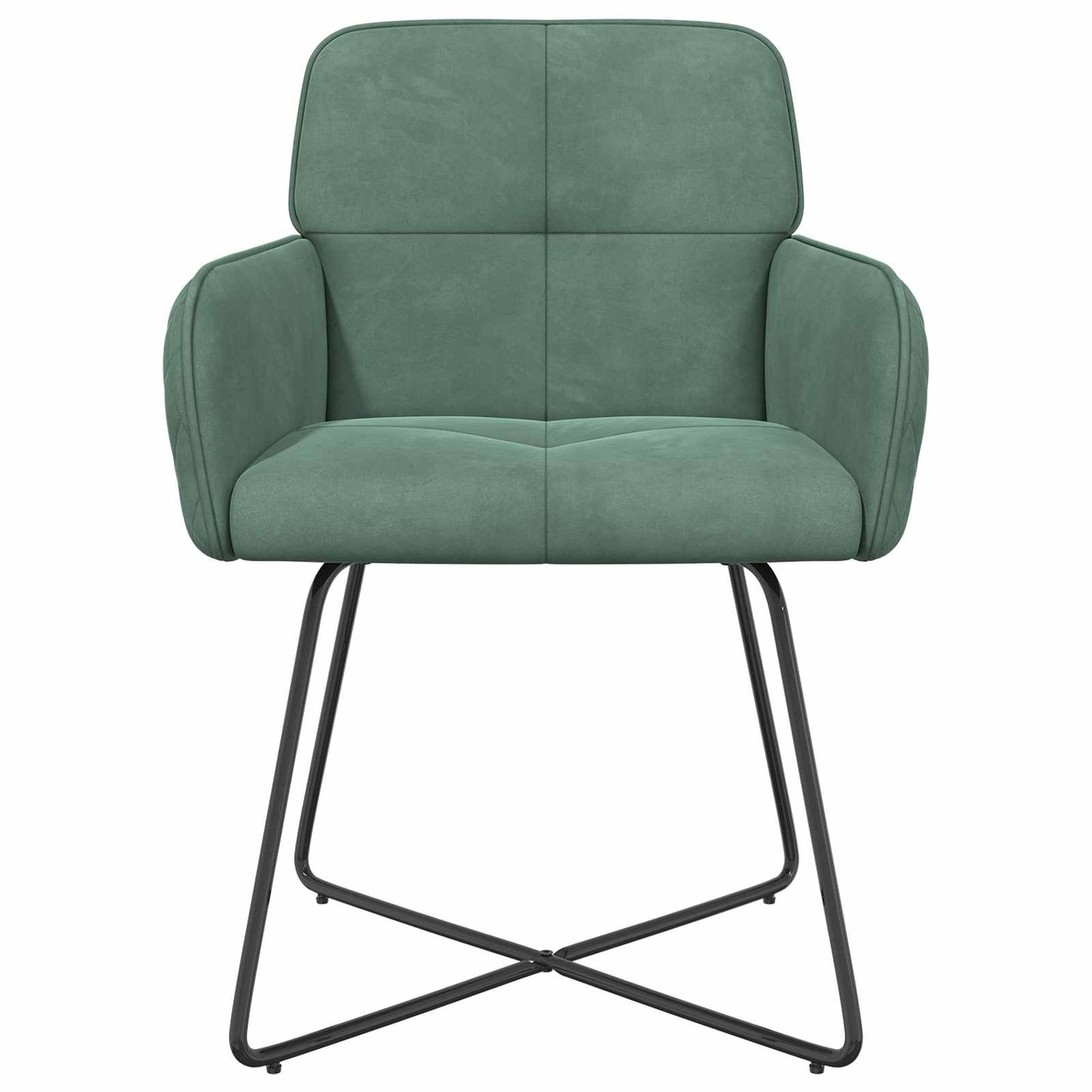 Eettafelstoelen 4 pcs fluweel Zeegroen 59 x 56,5 x 86 cm is nu te koop bij PeponiXL, paradijselijk wonen!