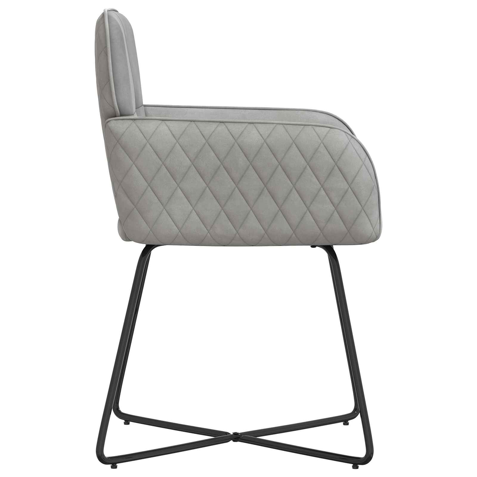 Eettafelstoelen 6 pcs fluweel Lichtgrijs 59 x 56,5 x 86 cm is nu te koop bij PeponiXL, paradijselijk wonen!