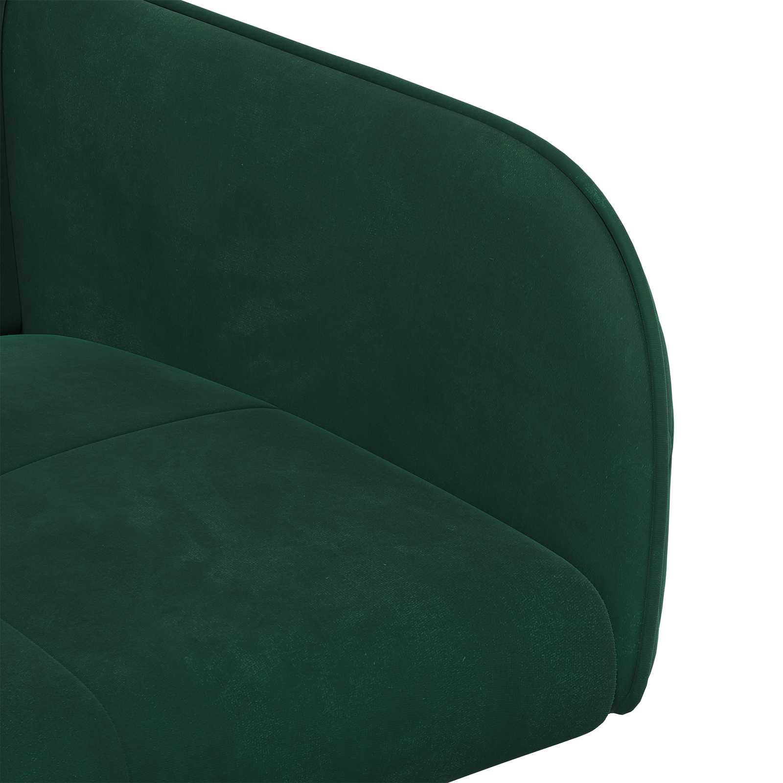 Eettafelstoelen 6 pcs fluweel Donkergroen 59 x 56,5 x 86 cm is nu te koop bij PeponiXL, paradijselijk wonen!