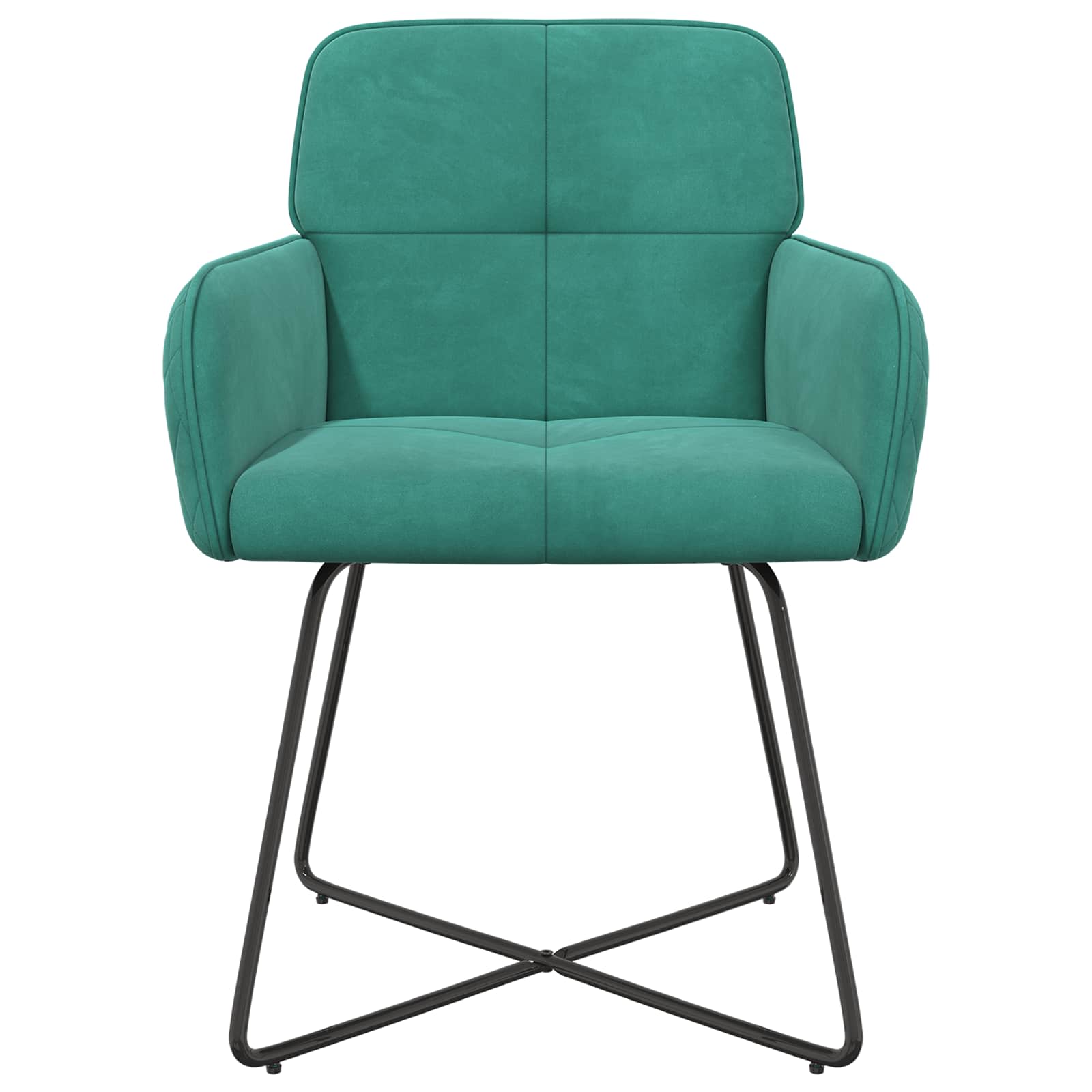 Eettafelstoelen 6 pcs fluweel Turquoise 59 x 56,5 x 86 cm is nu te koop bij PeponiXL, paradijselijk wonen!