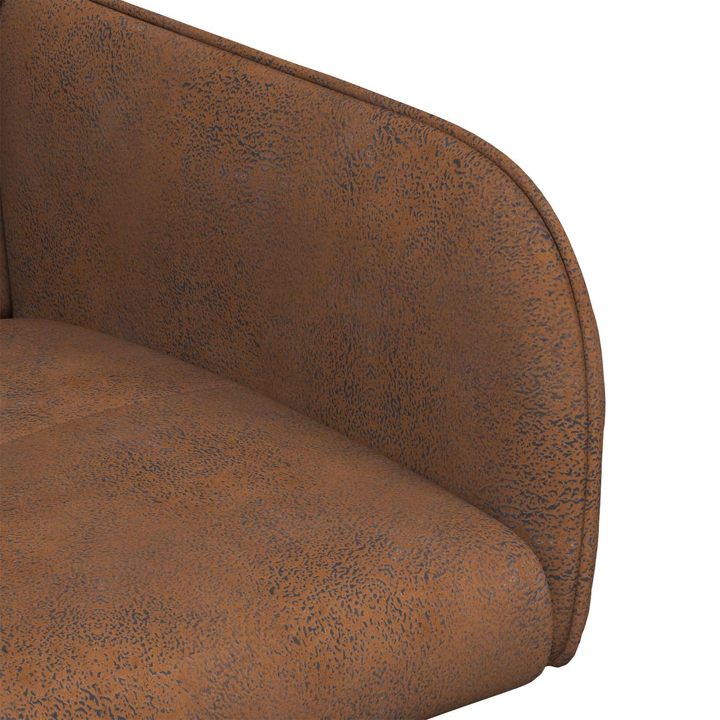 Eettafelstoelen 6 pcs Nep Suede Leer Bruin 59 x 56,5 x 85 cm is nu te koop bij PeponiXL, paradijselijk wonen!