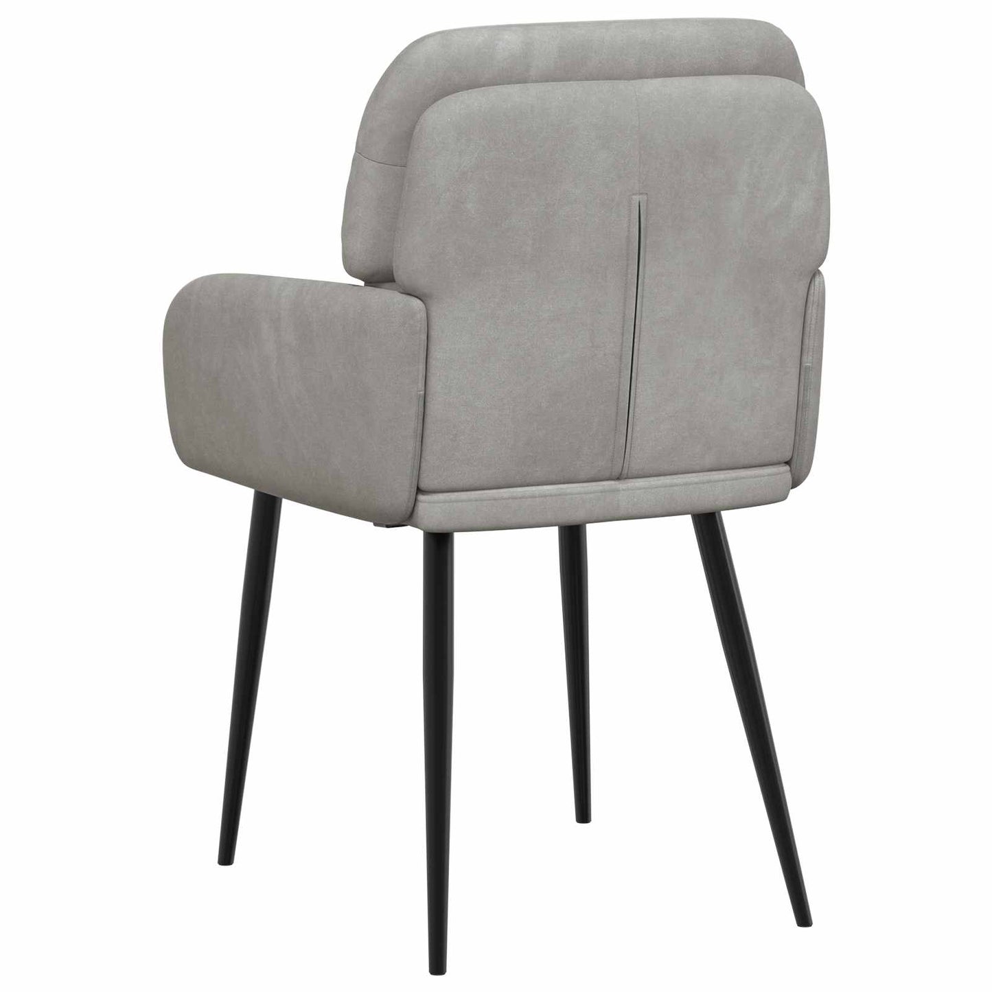 Eettafelstoelen 4 pcs fluweel Lichtgrijs 59 x 59,5 x 90 cm is nu te koop bij PeponiXL, paradijselijk wonen!