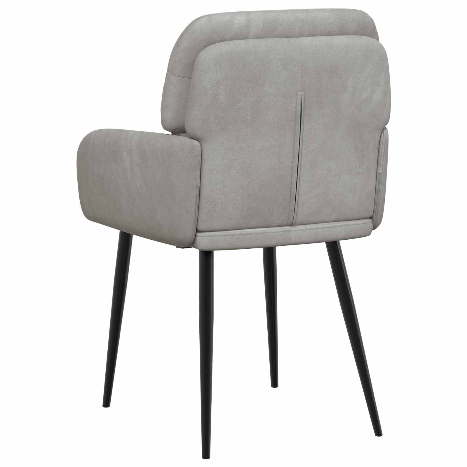 Eettafelstoelen 4 pcs fluweel Lichtgrijs 59 x 59,5 x 90 cm is nu te koop bij PeponiXL, paradijselijk wonen!