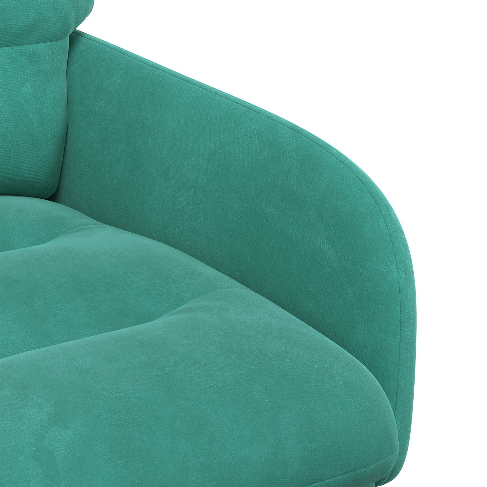 Eettafelstoelen 4 pcs fluweel Turquoise 59 x 59,5 x 90 cm is nu te koop bij PeponiXL, paradijselijk wonen!