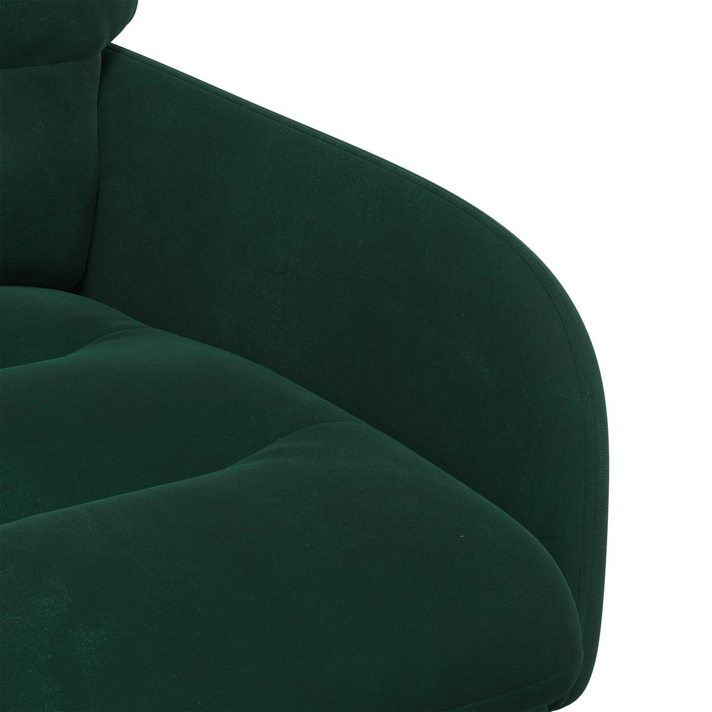 Eettafelstoelen 6 pcs fluweel Donkergroen 59 x 59,5 x 90 cm is nu te koop bij PeponiXL, paradijselijk wonen!