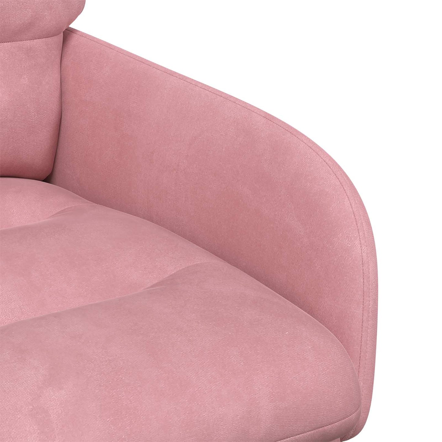 Eettafelstoelen 6 pcs fluweel Roze 59 x 59,5 x 90 cm is nu te koop bij PeponiXL, paradijselijk wonen!