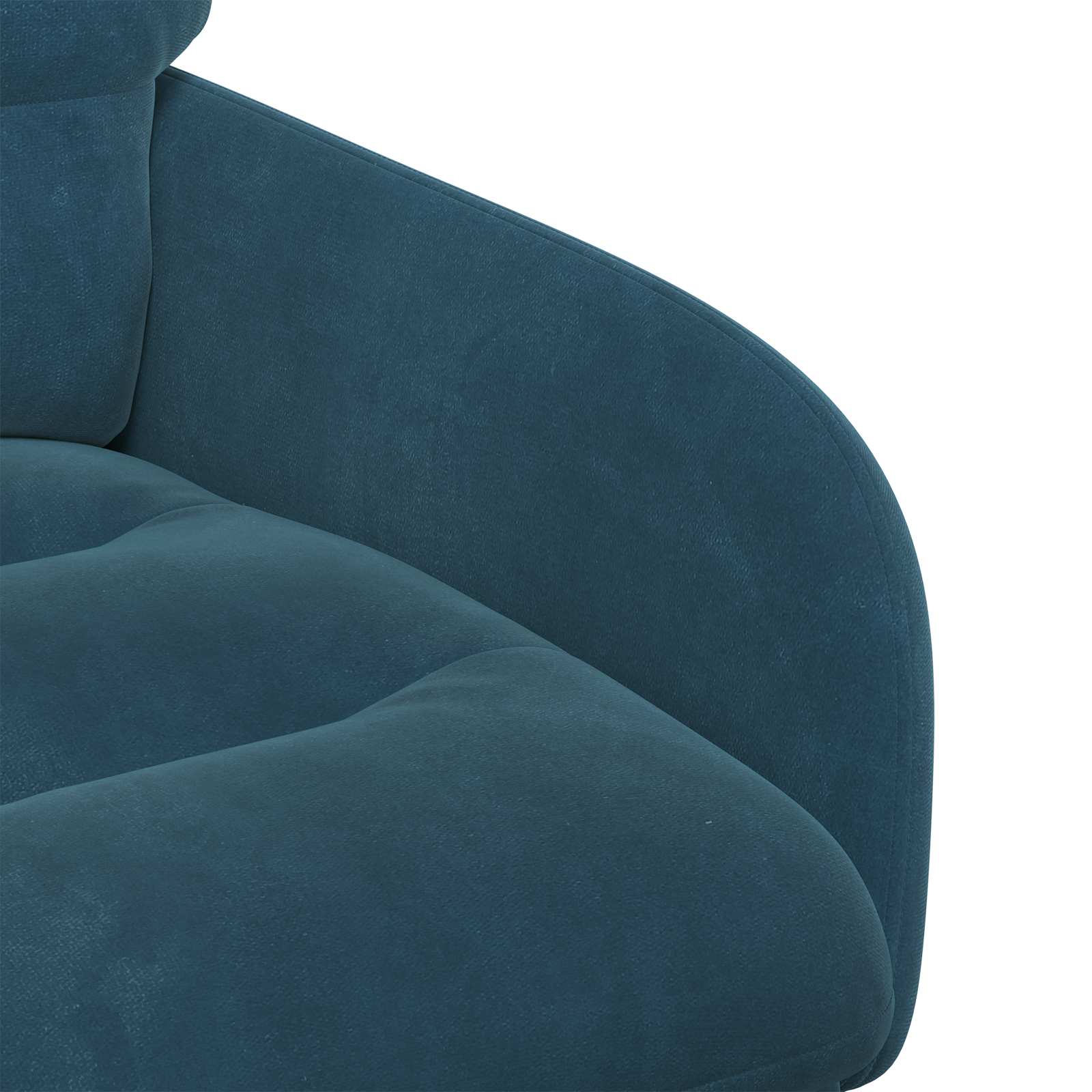 Eettafelstoelen 6 pcs fluweel Blauw 59 x 59,5 x 90 cm is nu te koop bij PeponiXL, paradijselijk wonen!