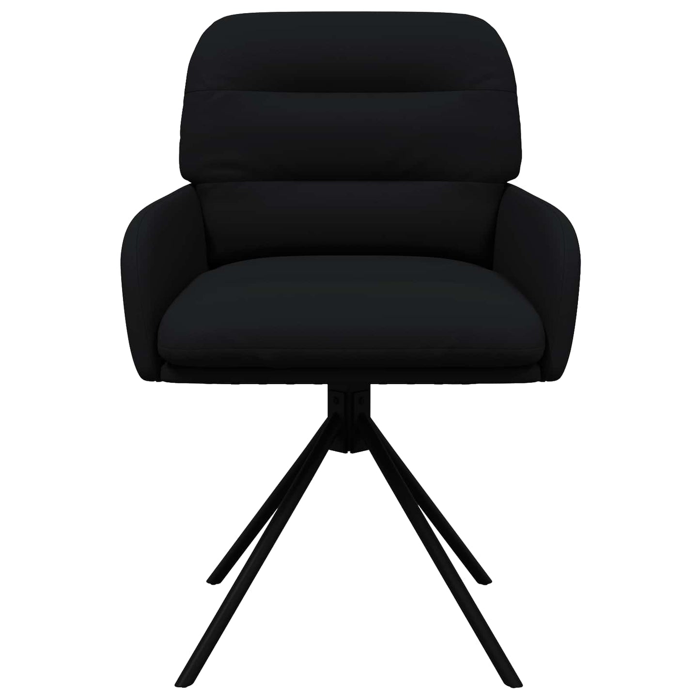 Draai Eetstoelen 6 pcs Kunstleer Zwart 59 x 59,5 x 90 cm is nu te koop bij PeponiXL, paradijselijk wonen!