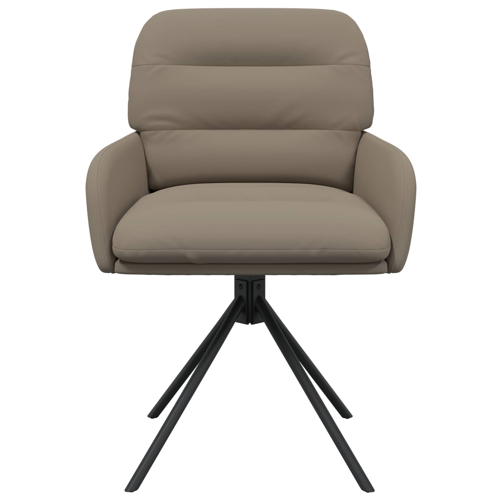 Draai Eetstoelen 6 pcs Kunstleer Cappuccino 59 x 59,5 x 90 cm is nu te koop bij PeponiXL, paradijselijk wonen!