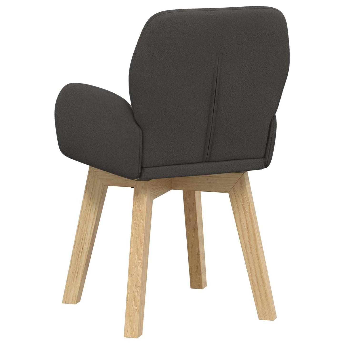 Draai Eetstoelen 6 pcs Bouclé Donkergrijs 54 x 58 x 87 cm is nu te koop bij PeponiXL, paradijselijk wonen!