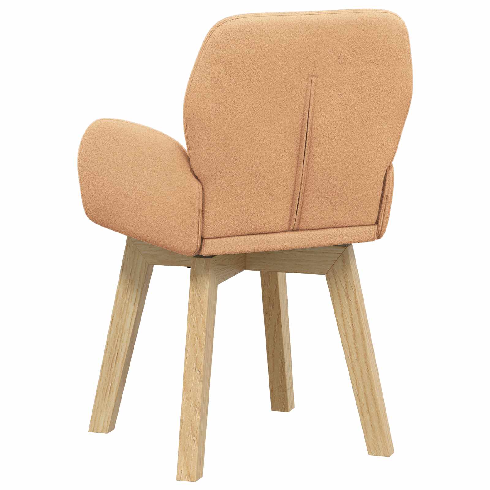 Draai Eetstoelen 6 pcs Bouclé Beige 54 x 58 x 87 cm is nu te koop bij PeponiXL, paradijselijk wonen!