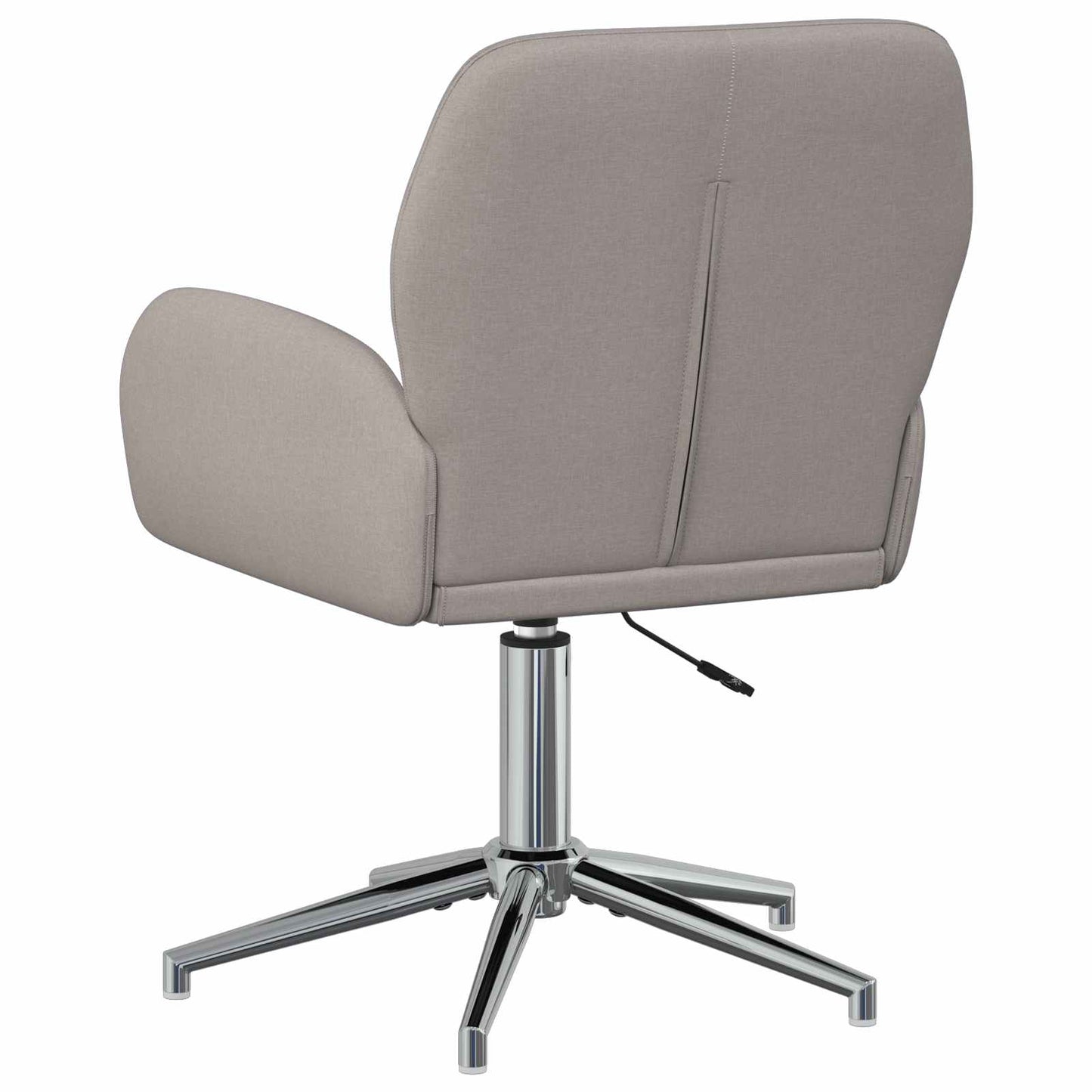Draaiende Bureaustoelen 2 st 54 x 58 x 90 cm Taupe Stof