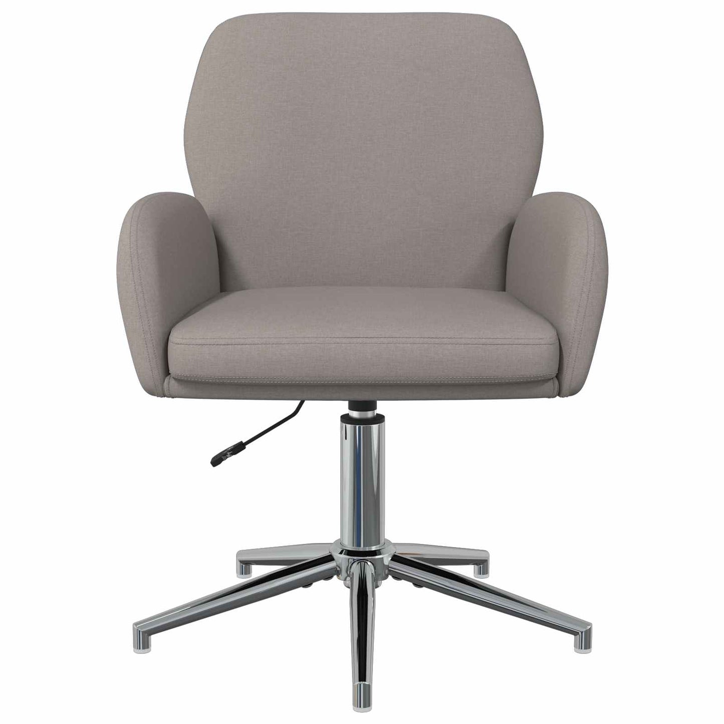 Draaiende Bureaustoelen 2 st 54 x 58 x 90 cm Taupe Stof