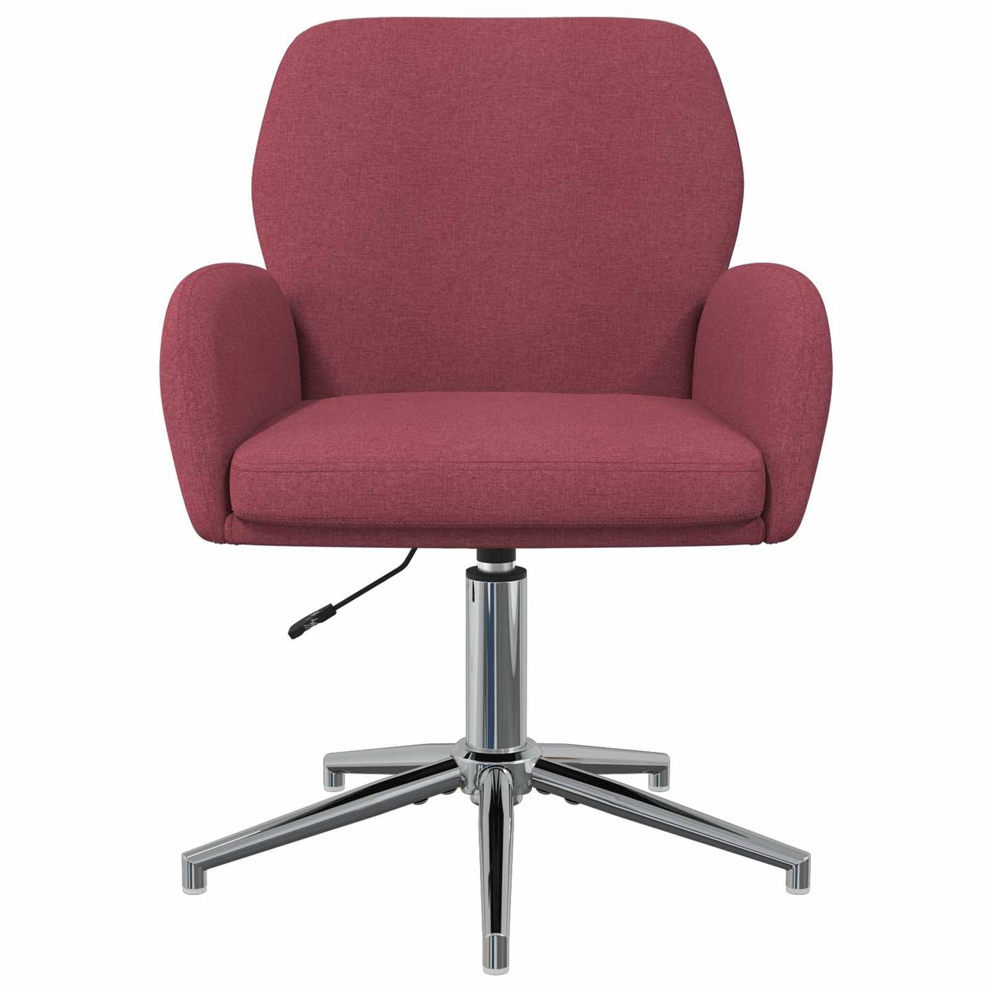 Draaiende Bureaustoelen 4 st 54 x 58 x 90 cm Wijnrood Stof