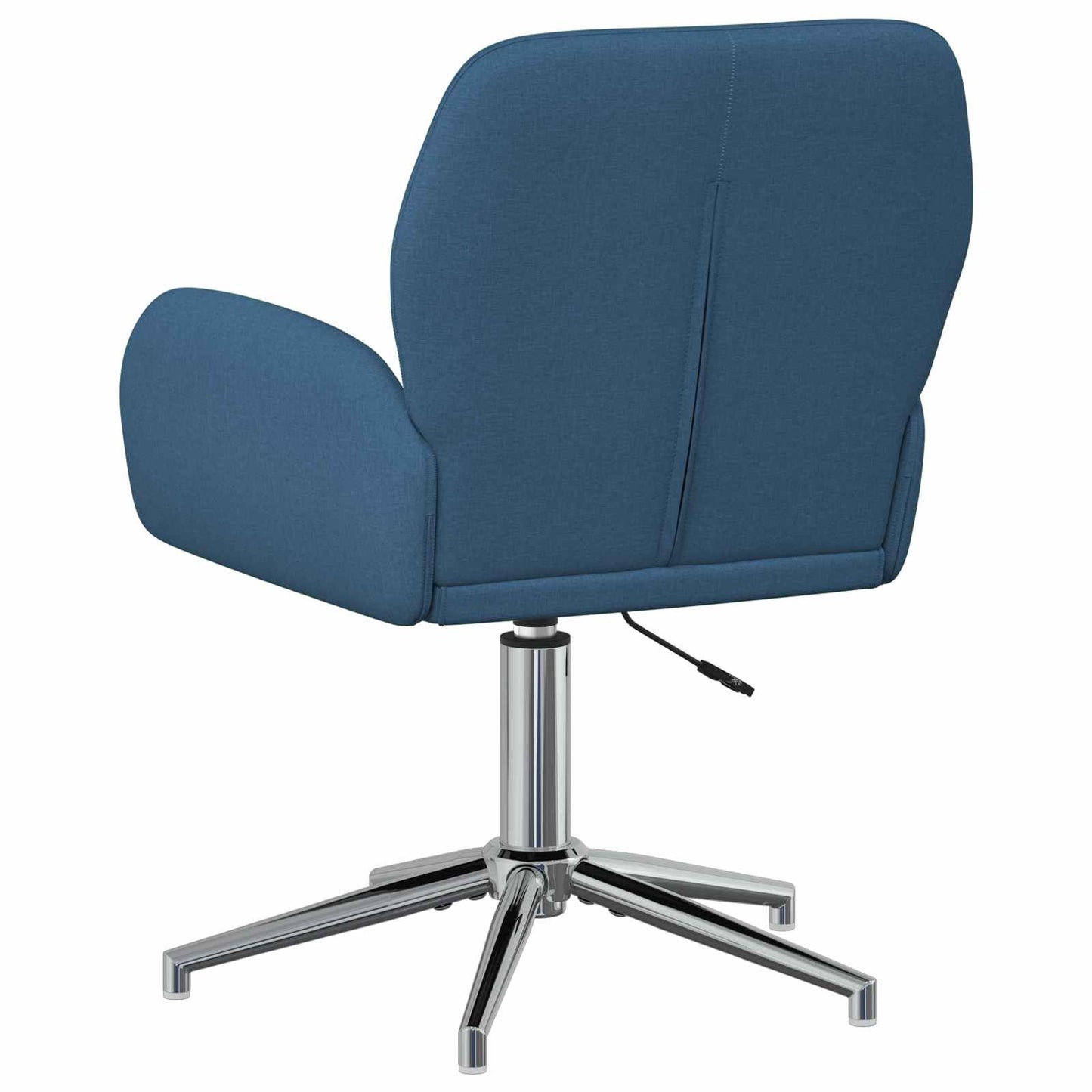 Draaiende Bureaustoelen 4 st 54 x 58 x 90 cm Blauw Stof