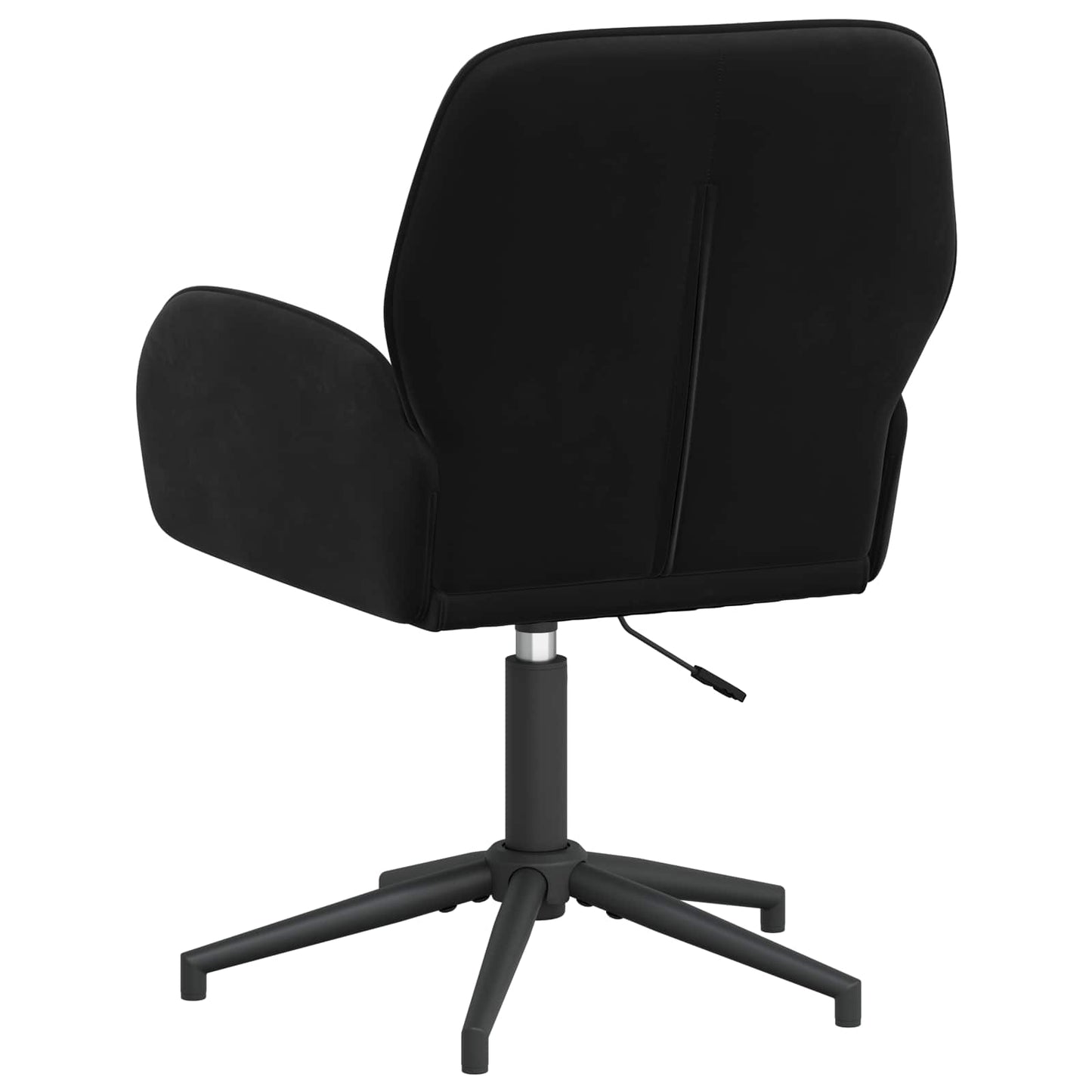 Draaiende Bureaustoelen 6 st 54 x 55 x 90 cm Zwart fluweel