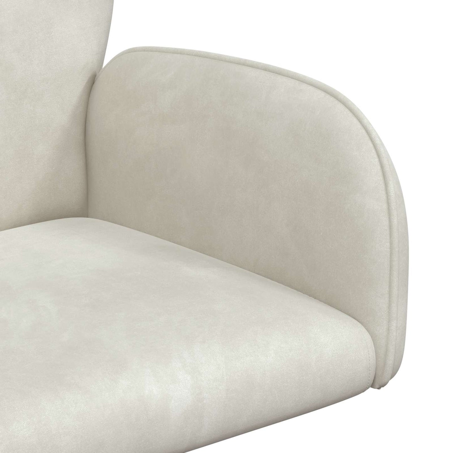 Draaiende Bureaustoelen 6 st 54 x 55 x 90 cm Crèmekleurig
