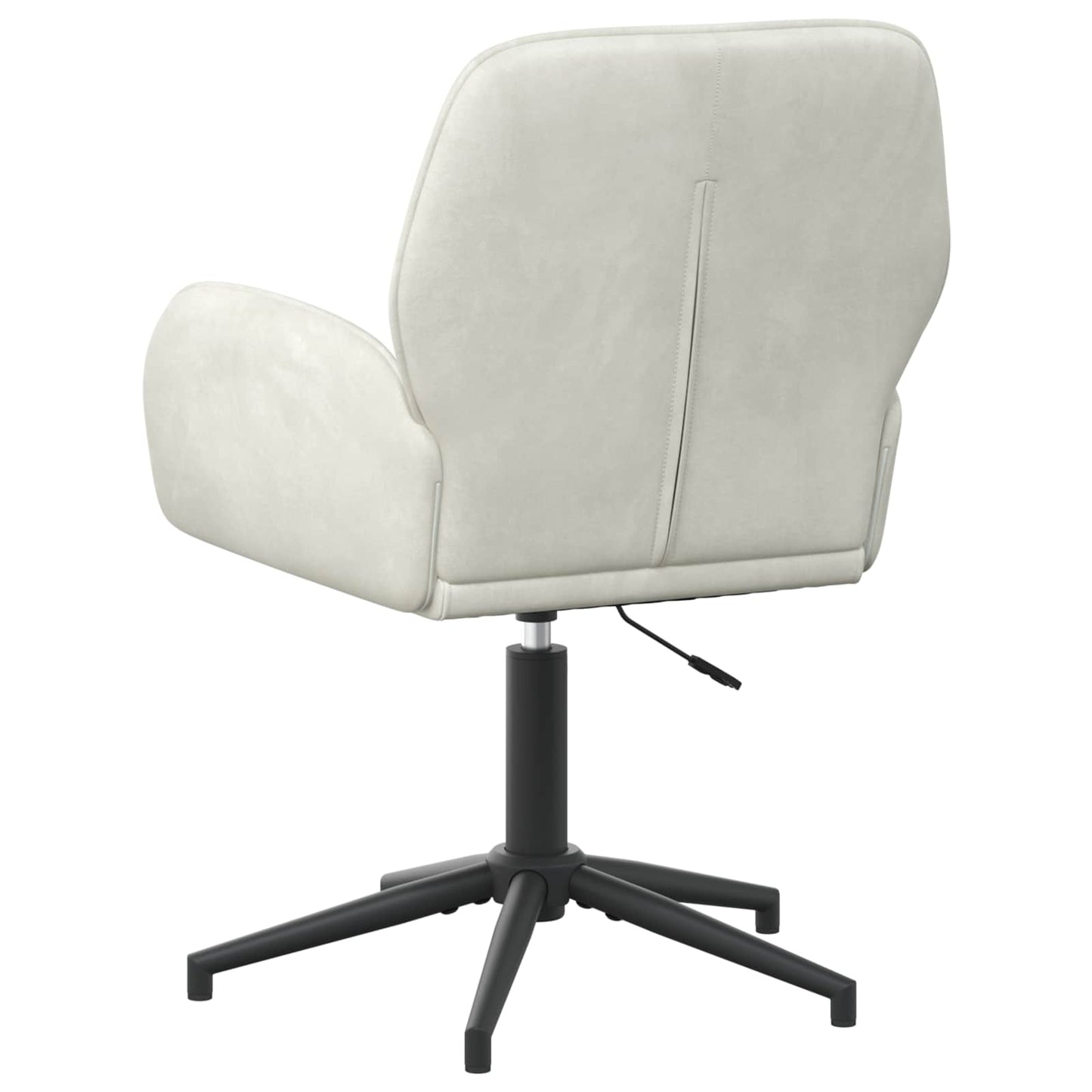 Draaiende Bureaustoelen 6 st 54 x 55 x 90 cm Crèmekleurig