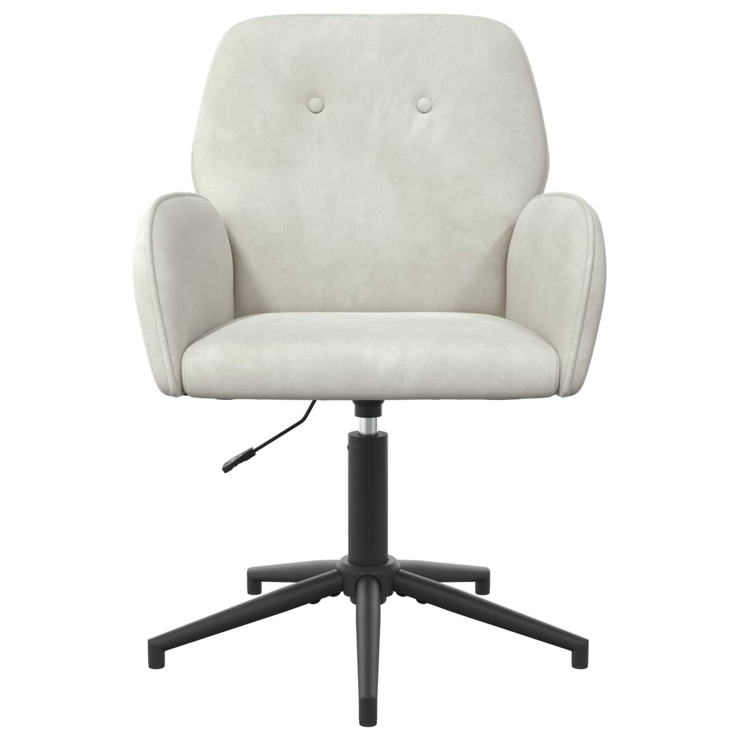 Draaiende Bureaustoelen 6 st 54 x 55 x 90 cm Crèmekleurig