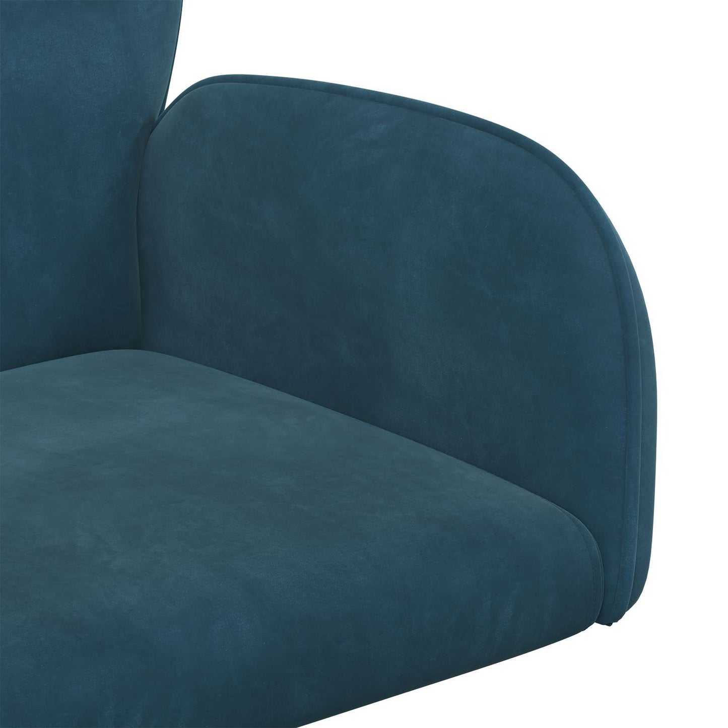 Draaiende Bureaustoelen 6 st 54 x 55 x 90 cm Blauw fluweel