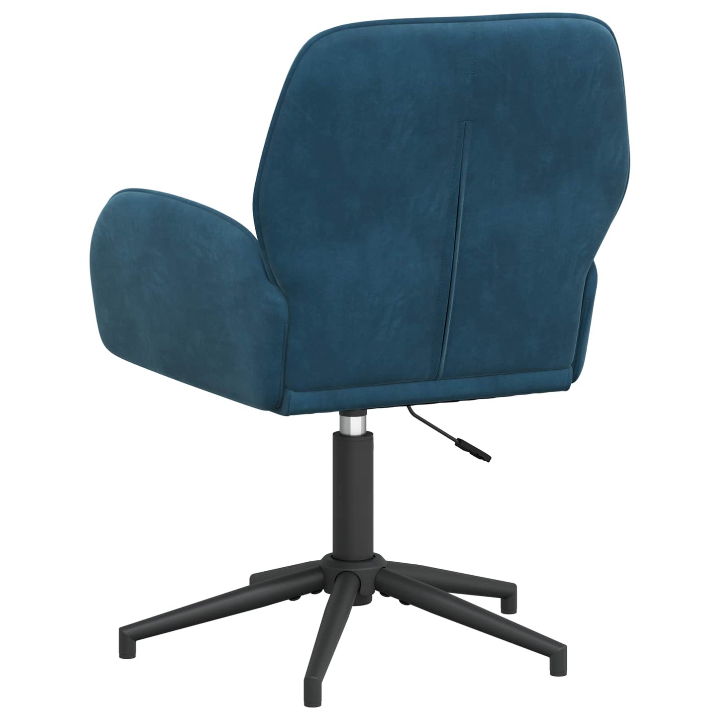 Draaiende Bureaustoelen 6 st 54 x 55 x 90 cm Blauw fluweel