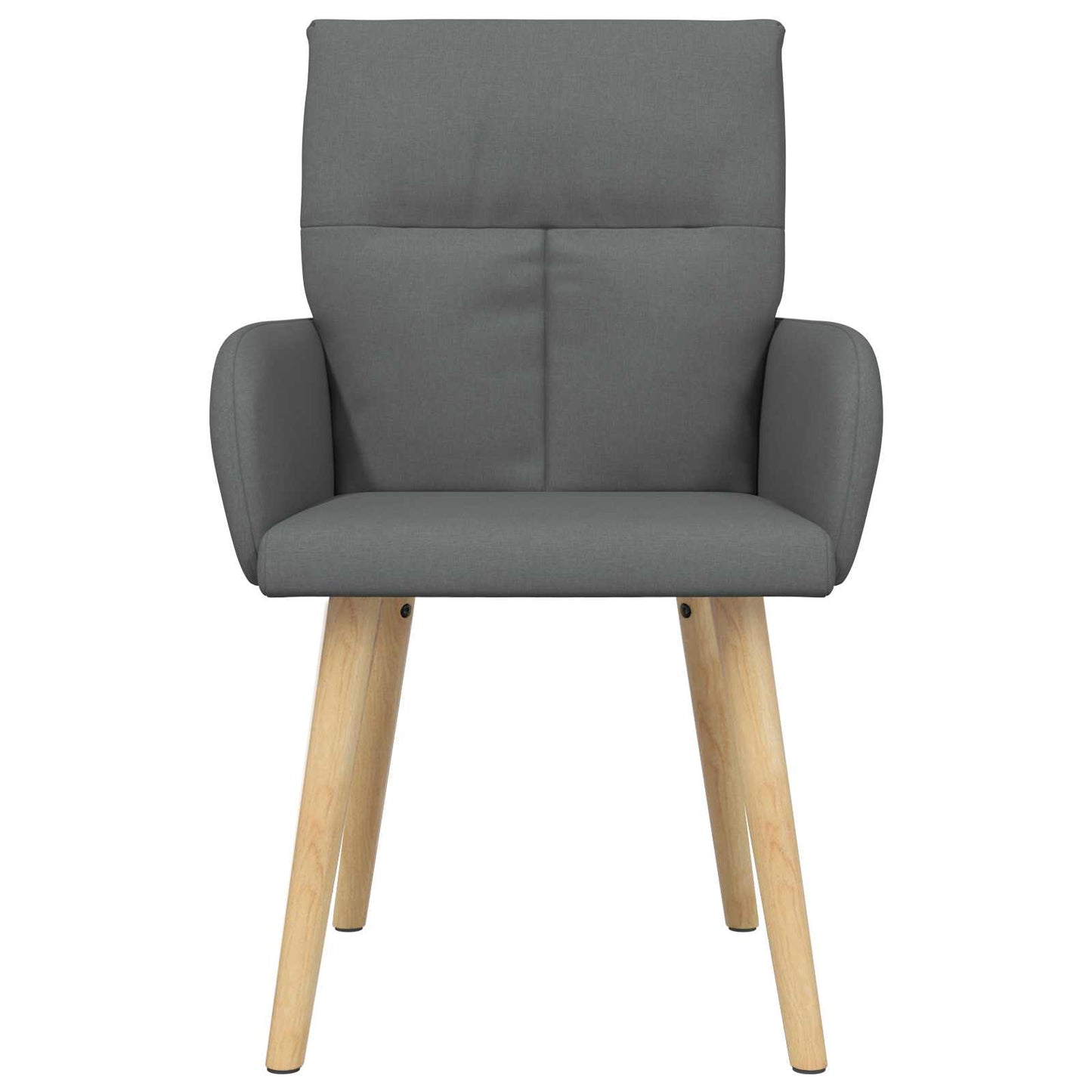 Eettafelstoelen 4 pcs Stof Donkergrijs 60 x 56 x 96 cm is nu te koop bij PeponiXL, paradijselijk wonen!