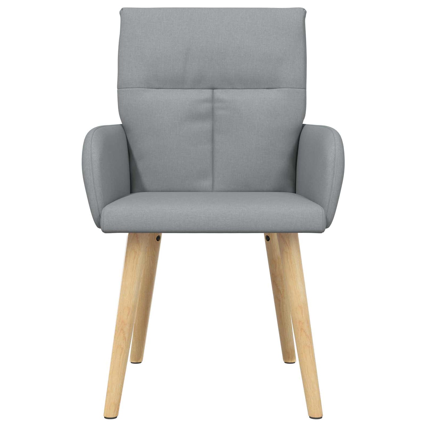 Eettafelstoelen 6 pcs Stof Lichtgrijs 60 x 56 x 96 cm is nu te koop bij PeponiXL, paradijselijk wonen!