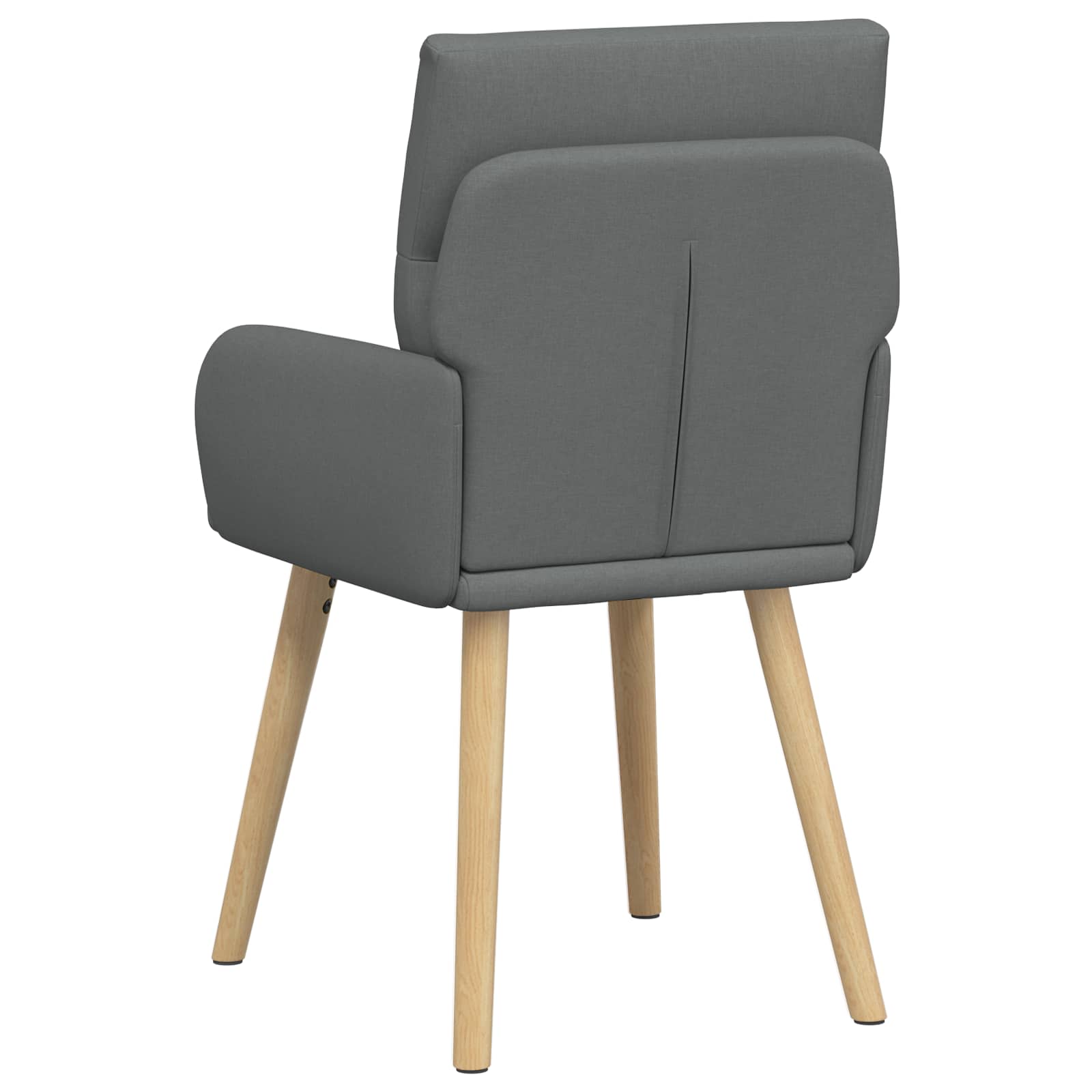 Eettafelstoelen 6 pcs Stof Donkergrijs 60 x 56 x 96 cm is nu te koop bij PeponiXL, paradijselijk wonen!