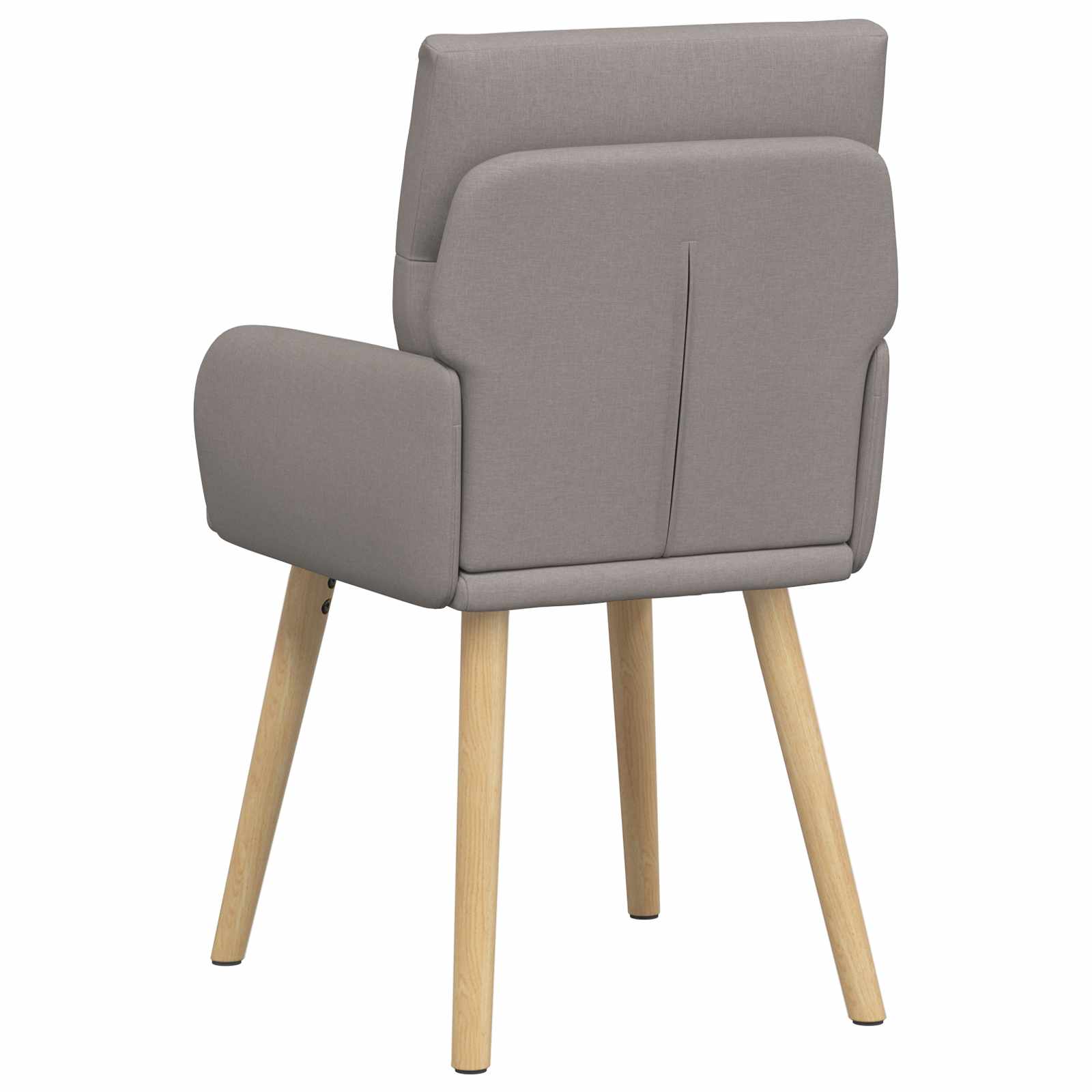 Eettafelstoelen 6 pcs Stof Taupe 60 x 56 x 96 cm is nu te koop bij PeponiXL, paradijselijk wonen!