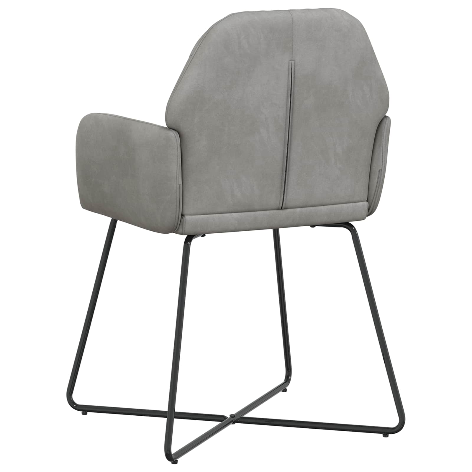 Eettafelstoelen 4 pcs fluweel Lichtgrijs 55 x 50 x 84 cm is nu te koop bij PeponiXL, paradijselijk wonen!