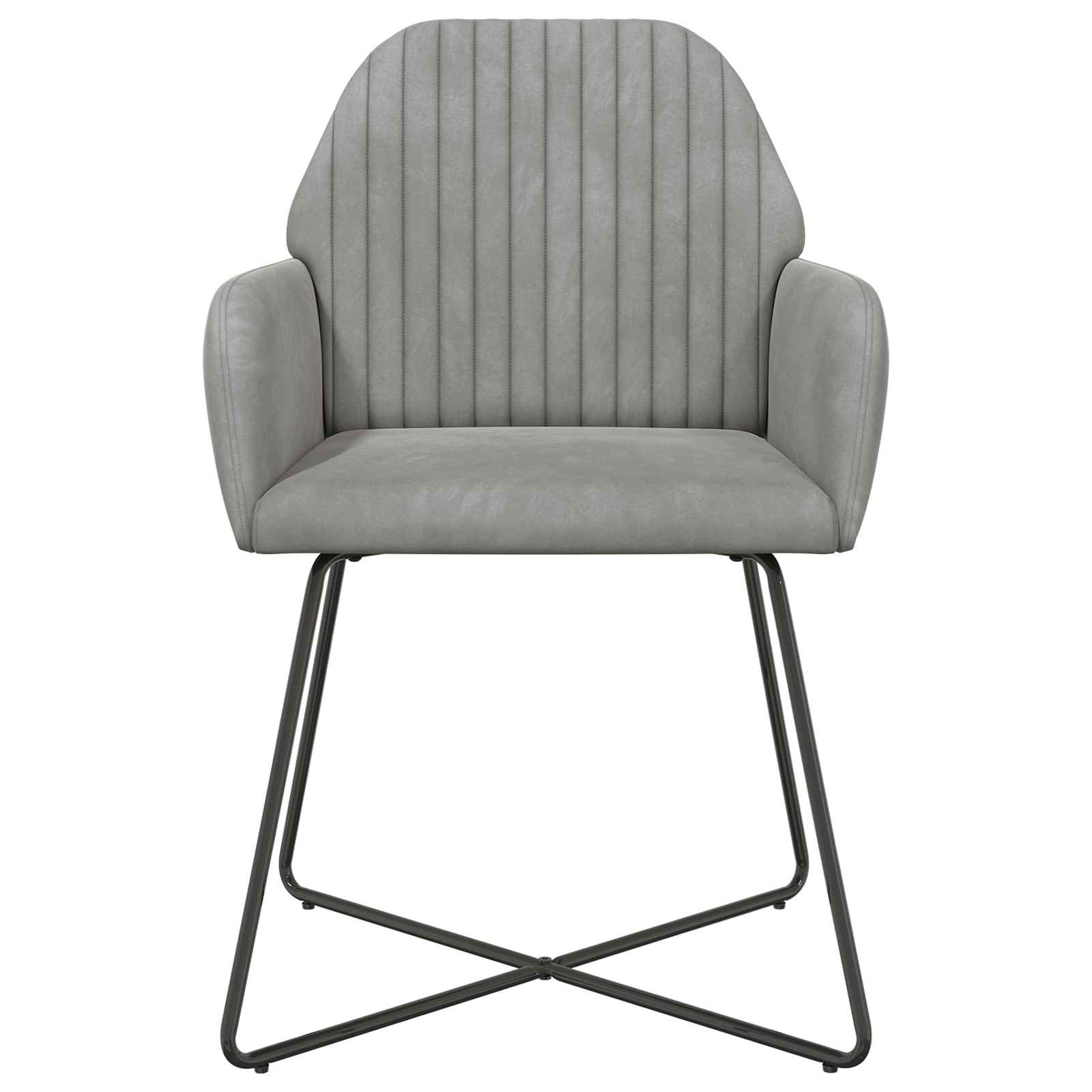 Eettafelstoelen 6 pcs fluweel Lichtgrijs 55 x 50 x 84 cm is nu te koop bij PeponiXL, paradijselijk wonen!