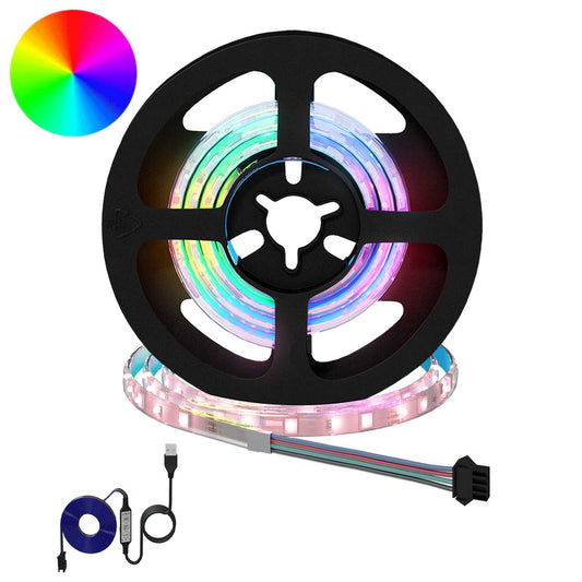 LED-strip 2 pcs Zwart en transparant 550 mm Koper en kunststof is nu te koop bij PeponiXL, paradijselijk wonen!