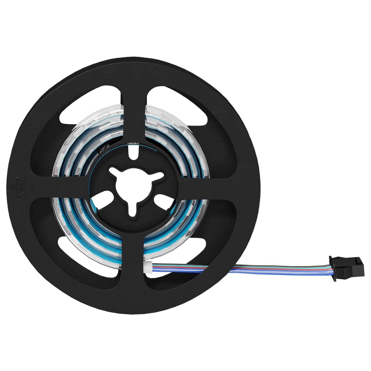 LED-strip 2 pcs Zwart en transparant 550 mm Koper en kunststof is nu te koop bij PeponiXL, paradijselijk wonen!