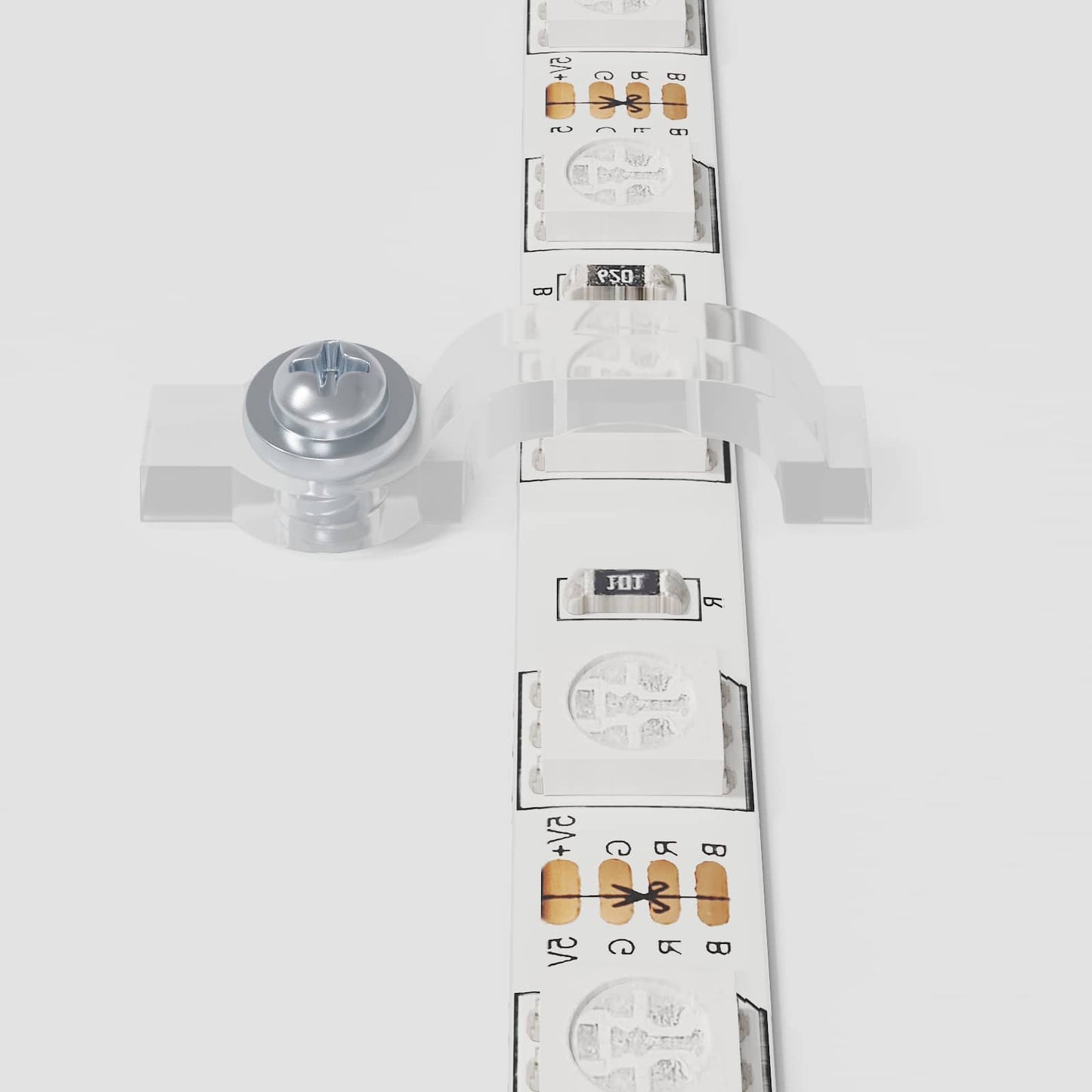 LED-strip 2 pcs Zwart en transparant 550 mm Koper en kunststof is nu te koop bij PeponiXL, paradijselijk wonen!