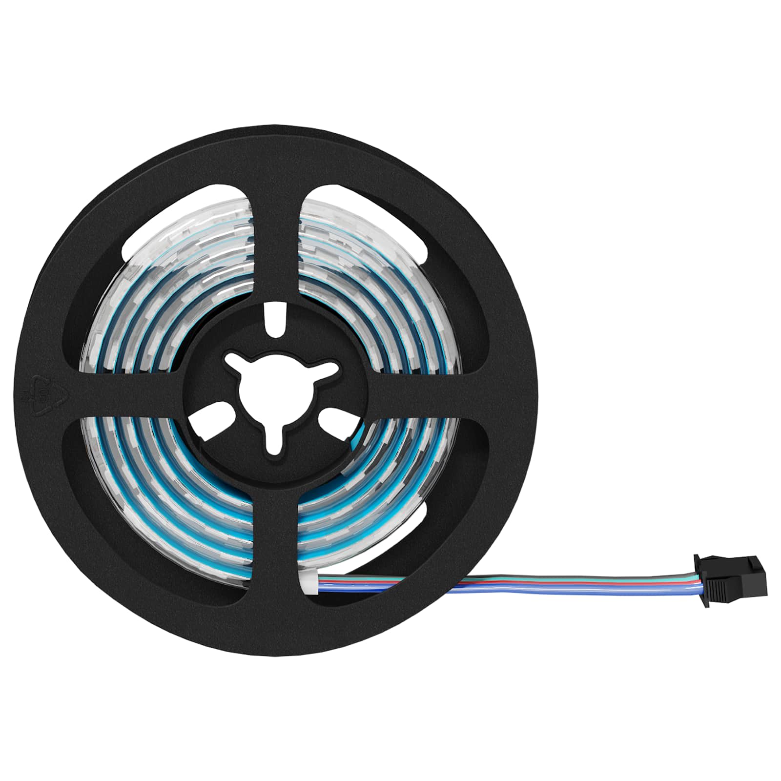 LED-strip 2 pcs Zwart en transparant 900 mm Koper en kunststof is nu te koop bij PeponiXL, paradijselijk wonen!