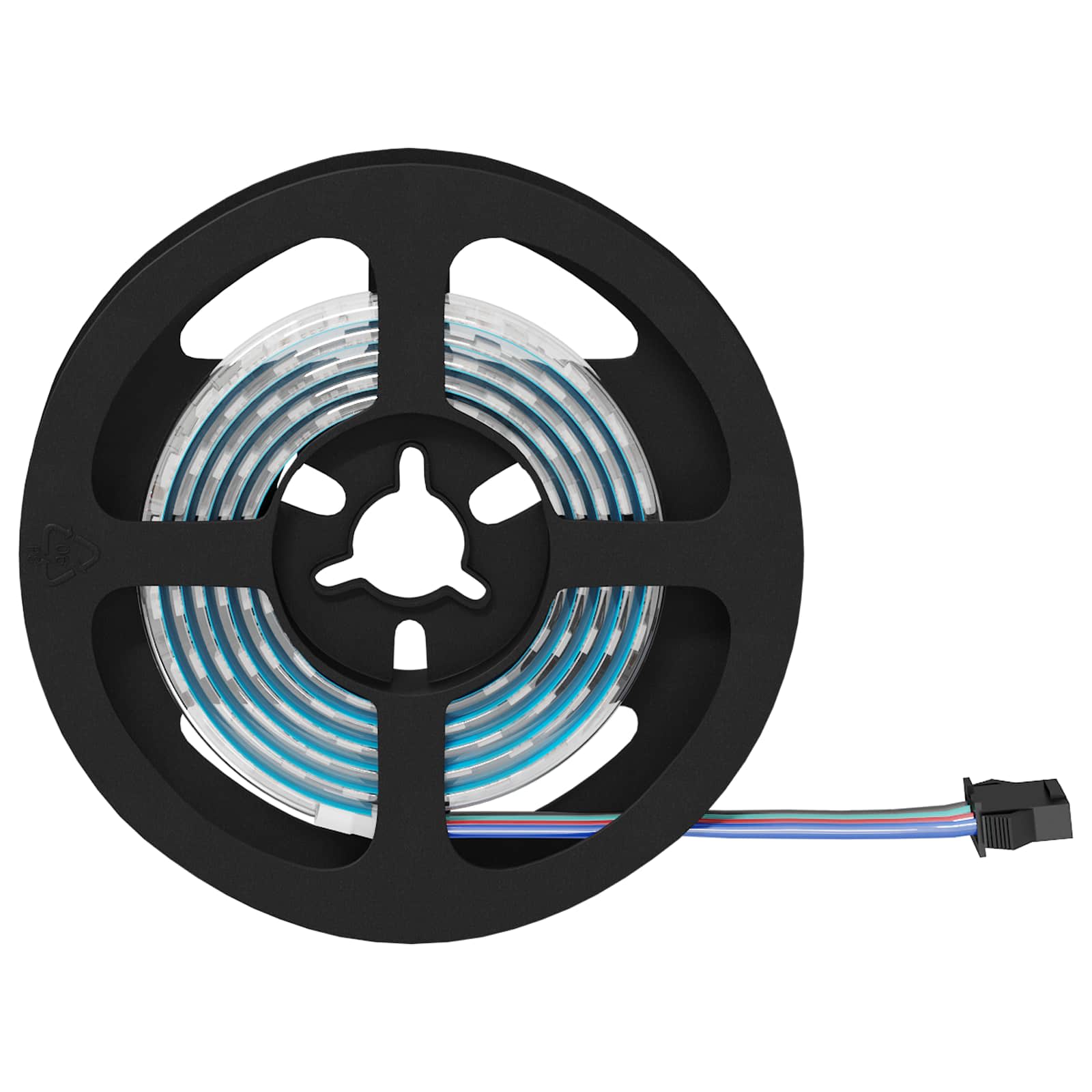 LED-strip 2 pcs Zwart en transparant 1200 mm Koper en kunststof is nu te koop bij PeponiXL, paradijselijk wonen!