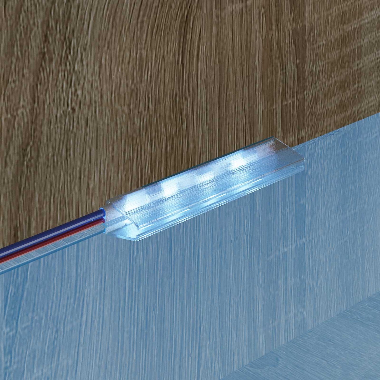 LED-strip 2 pcs Zwart en Wit 1745 mm Koper en kunststof is nu te koop bij PeponiXL, paradijselijk wonen!