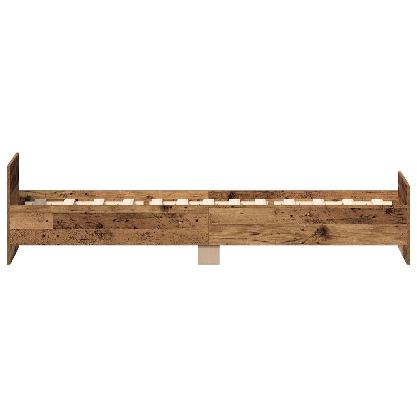 Bedframe met hoofdeinde Oud hout Bewerkt hout