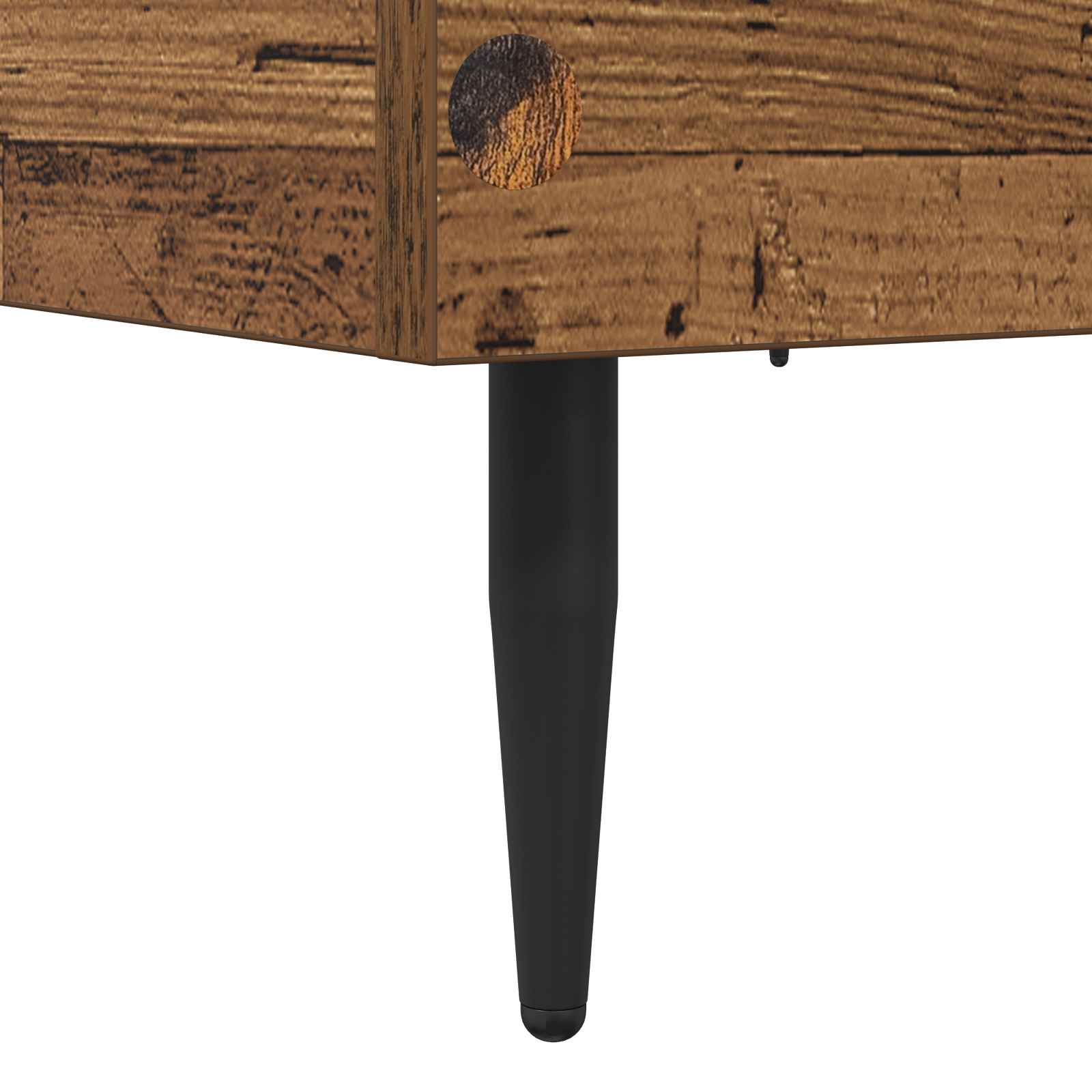 Bedframe Oud hout 80 x 200 cm Bewerkt hout is nu te koop bij PeponiXL, paradijselijk wonen!