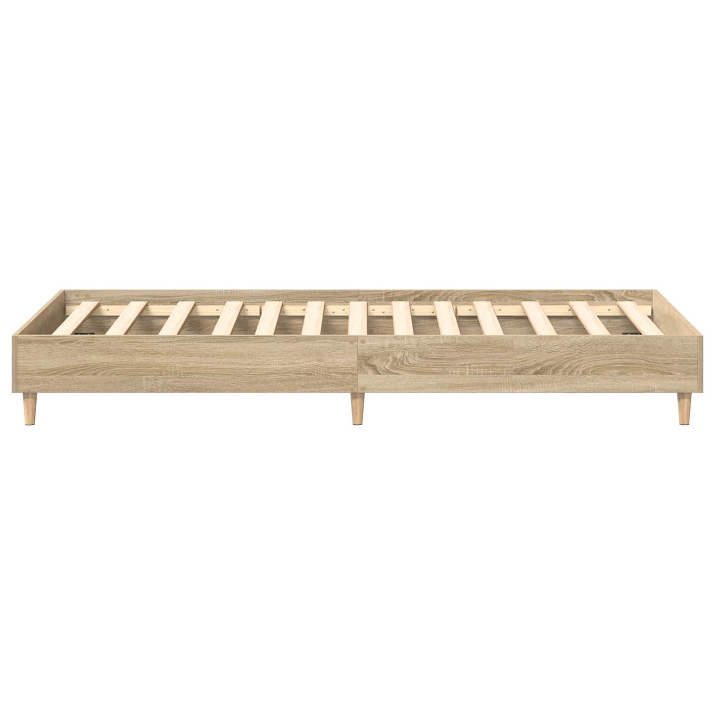 Bedframe Sonoma Eiken Bewerkt hout