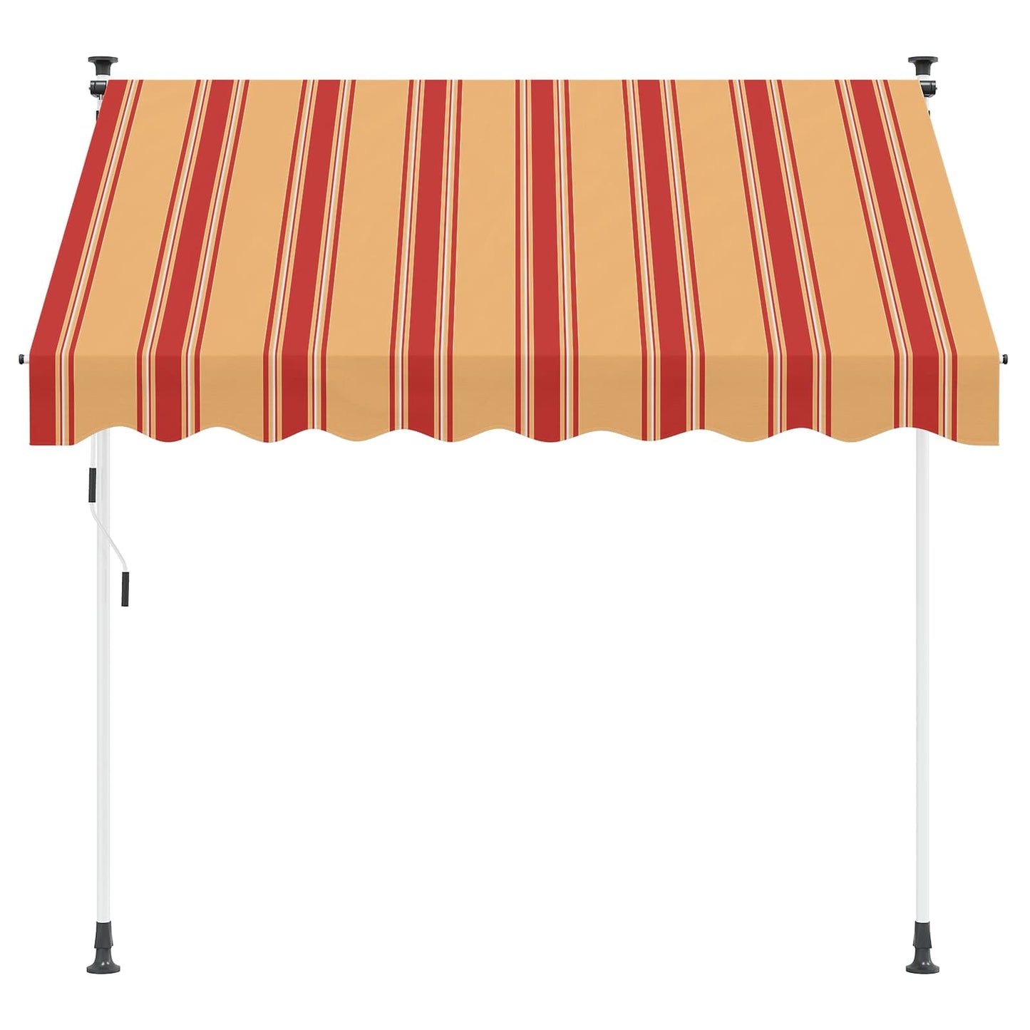 Handmatig uitschuifbare luifel Multikleur 200 x 115 x 300 cm is nu te koop bij PeponiXL, paradijselijk wonen!