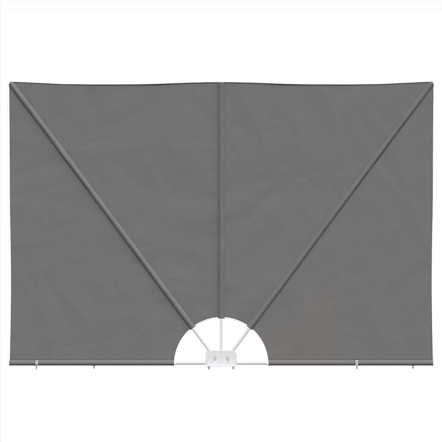 Balkon Privacy Scherm 240 x 160 cm Polyester Rechthoekig is nu te koop bij PeponiXL, paradijselijk wonen!