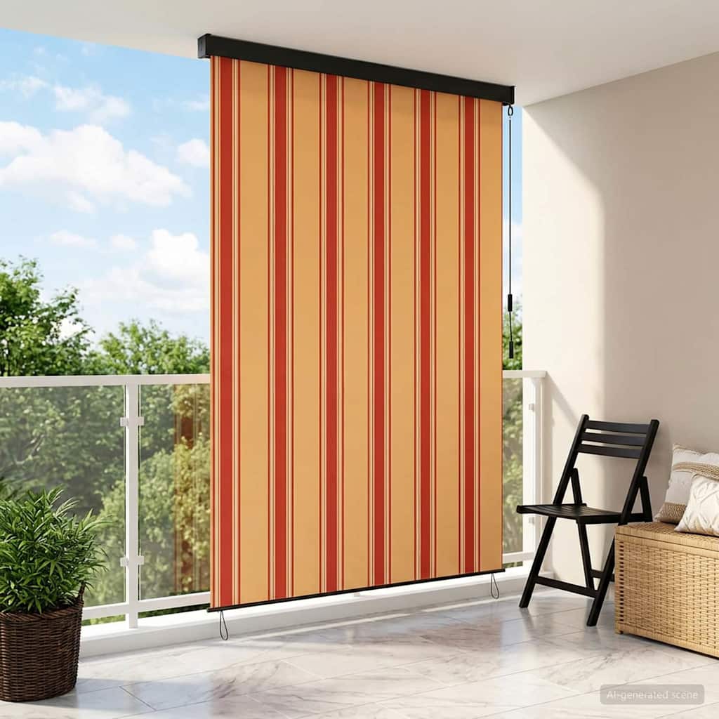 Rolgordijn Multikleur 120 x 250 cm Stof en Aluminium is nu te koop bij PeponiXL, paradijselijk wonen!