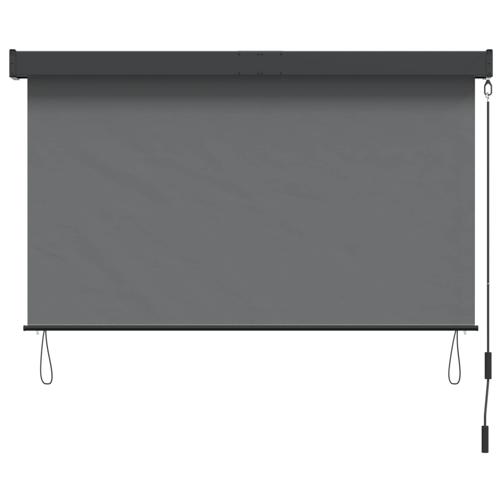 Rolgordijn Lichtgrijs 180 x 250 cm Stof en Aluminium is nu te koop bij PeponiXL, paradijselijk wonen!