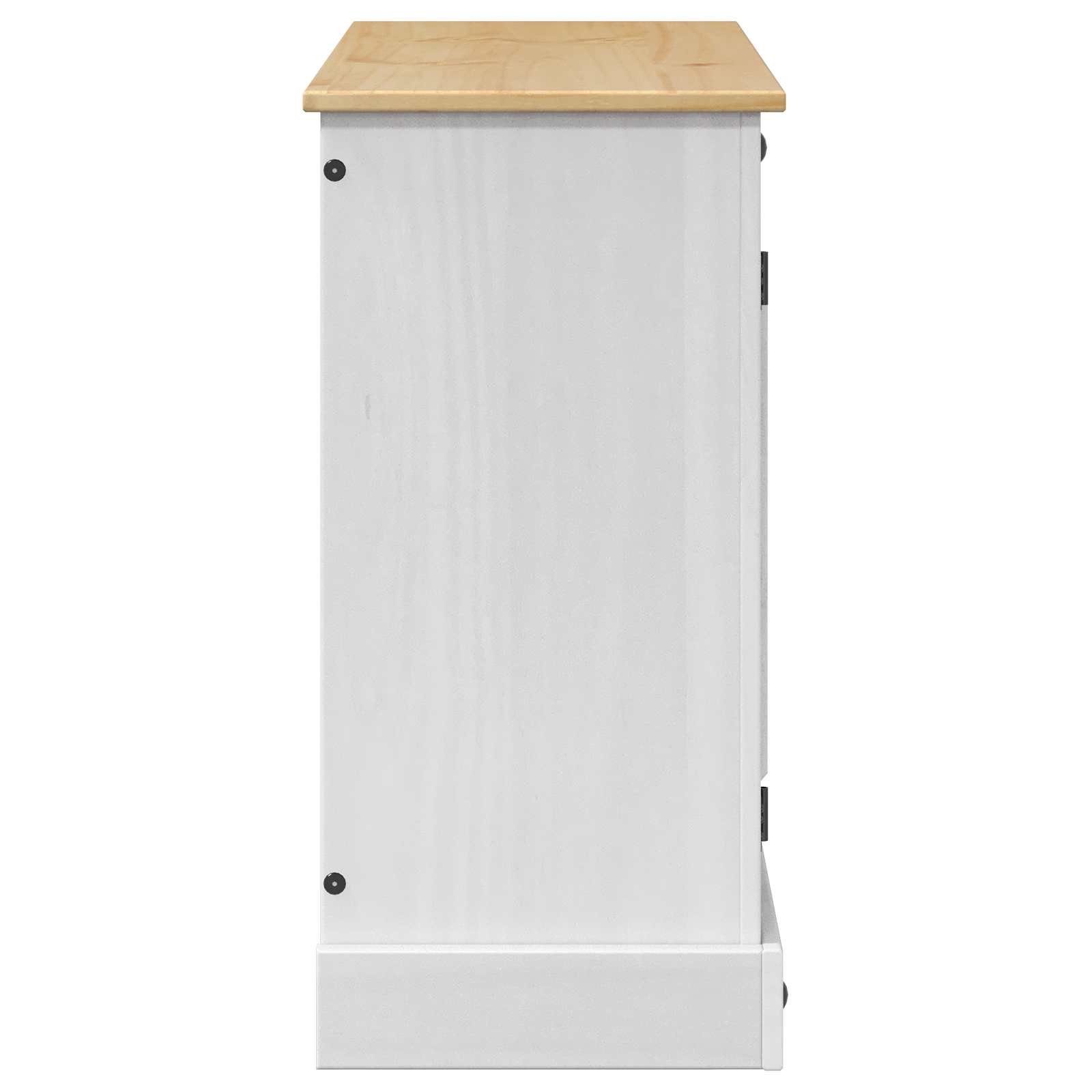 Aquarium Stand CORONA Wit en Bruin 81,5 x 37 x 73 cm 250 kg is nu te koop bij PeponiXL, paradijselijk wonen!