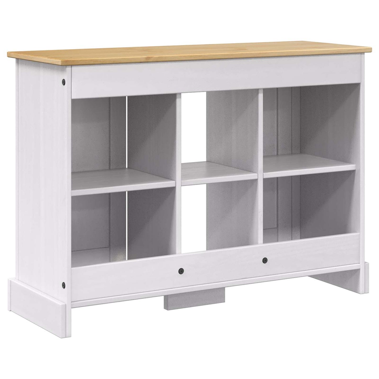 Aquarium Stand CORONA Wit en Bruin 101,5 x 37 x 73 cm 300 kg
