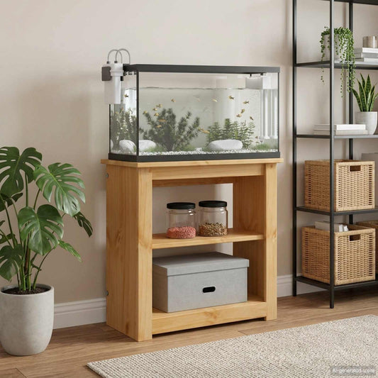 Aquarium Stand PANAMA Bruin 60 x 30 x 60 cm 150 kg is nu te koop bij PeponiXL, paradijselijk wonen!